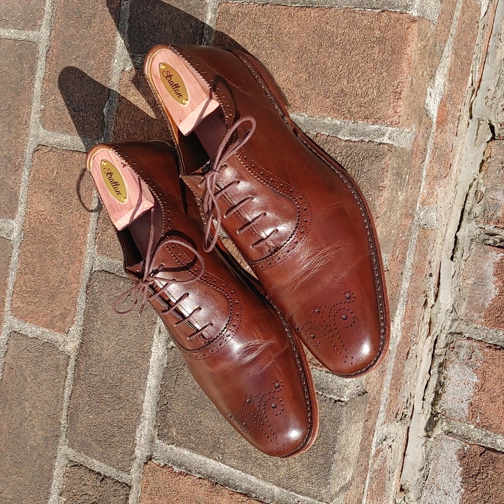 AE "Cornwallis" Oxfords 11.5D Brown
